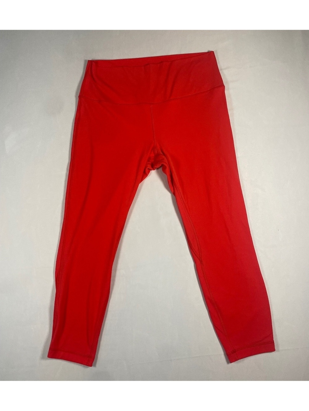 Lululemon Align High-Rise Crop 23" Leggings Red Orange Size 14